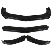 DURAFORCE For Chrysler 300 2006-2019 Front Bumper Lip Splitter Spoiler Chin Kit Gloss Blk