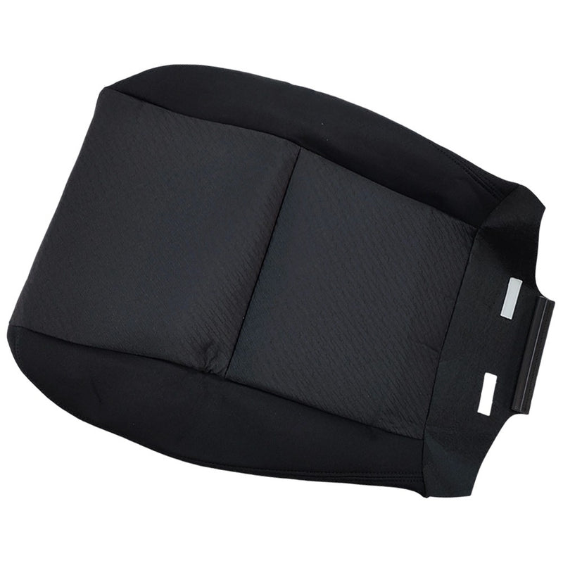 DURAFORCE Fit For 2009 2010 - 2014 Chevy Silverado Driver Bottom Cloth Seat Cover Black