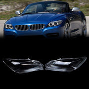 DURAFORCE For BMW Z4 E89 2009-2016 Left & Right Headlamp Headlight Lens Cover Clear