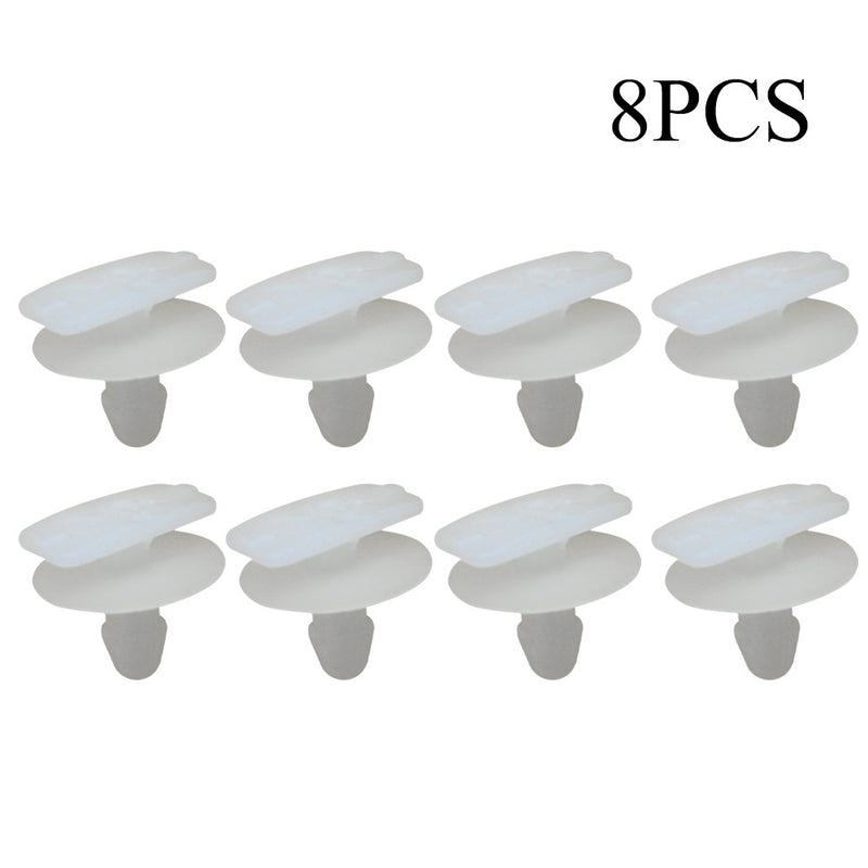 DURAFORCE Clip Front Side Panel For ISUZU NPR HD NQR NRR 2008-2020 White Pack of 8