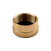 DURAFORCE 50PCS Solid Brass 1 LB Propane Bottle Cap Gas Tank Cylinder Protect Sealed Cap