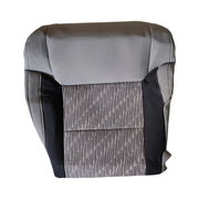 DURAFORCE For 2014 2015-2021 Toyota Tundra Front Driver Bottom Cloth Seat Cover Gray/Black