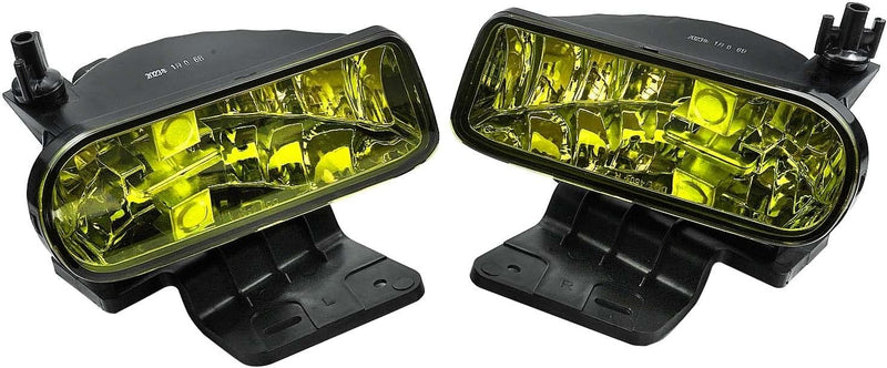 DURAFORCE Fog Lights Bumper Fog Lamp Assemblies 10368476 For 1999-2002 Chevrolet Silverado
