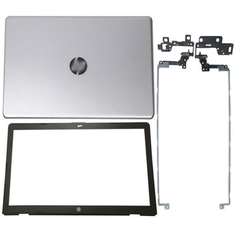 926482 001 Top LCD Back Cover Bezel Hinges Silver for HP 17 BS 17 AK 17AY