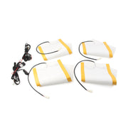DURAFORCE For Trucks Carbon Fiber Heated Seat Heater Pad Kit Car Switch 12V Universal