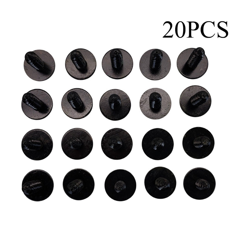 DURAFORCE 20Pcs Screw Bolt Retainer Fender Liner Under Cover Screw For Toyota 90159-60498