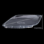 DURAFORCE Headlight Clear Lens Cover Replacement Left+Right Side For 2007-2012 Mazda CX-7