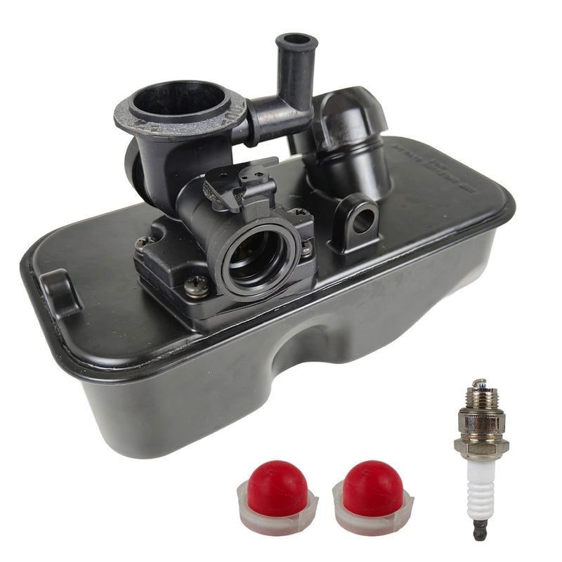 DURAFORCE Fuel Gas Tank Carburetor For Briggs Stratton 494406 498809 498809A 794161 498811