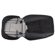 DURAFORCE For 2010 -2014 Ford F150 Raptor SVT Black & Red Syn. Leather Seat Cover