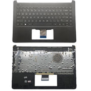 DURAFORCE Palmrest For HP 14-DQ1043CL 14-FQ 14-DQ Keyboard Non-Backlit Black M03796-001 US