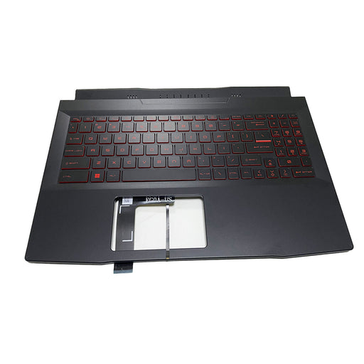 DURAFORCE For MSI Katana GF66 MS-1581 MS-1582 Upper Case Palmrest Red Backlit Keyboard New