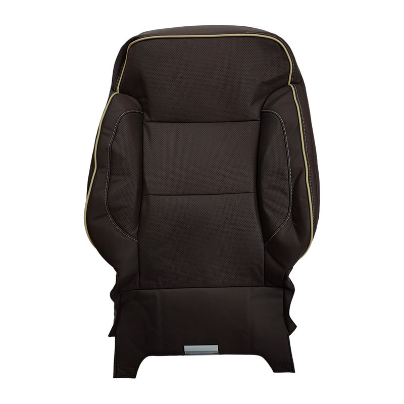 DURAFORCE For 2015 2016-2019 Chevy Silverado High Country Driver Top Leather Seat Cover
