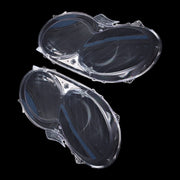 DURAFORCE A Pair Headlight Lens Cover Clear L+R For Mercedes Benz CLK C209 W209 2005-2009
