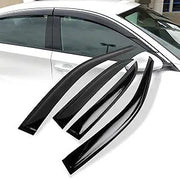 DURAFORCE Window Visor Sun Rain Deflector Guard For 2003-2007 Honda Accord 4-Door Sedan