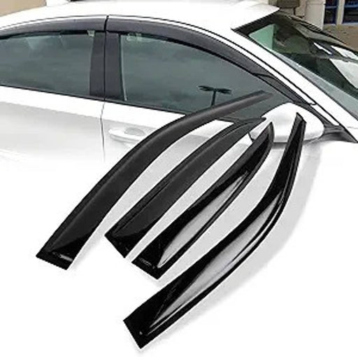 DURAFORCE Window Visor Sun Rain Deflector Guard For 2003-2007 Honda Accord 4-Door Sedan
