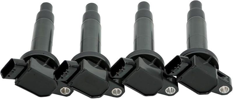 DURAFORCE Ignition Coil Pack & Spark Plugs UF333 for 2.4L 02-10 Toyota Camry 01-08 Rav4