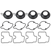 DURAFORCE Fit For Honda CBR600F4 1999-2000 Carburetor Repair Kit Plunger Diaphragm Part x4