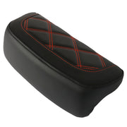 DURAFORCE Backrest Pad Orange Stitching For Touring CVO Street Glide Road Glide 2009+ USA