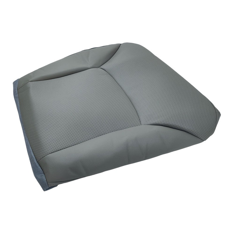 DURAFORCE Driver Bottom Replacement Seat Cover Gray Fit For 2002-2008 Ford E150 E250 E350