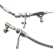 DURAFORCE for Chrysler 904 Tranny Kickdown Cable Kit Stainless Braided Kick Down Cable