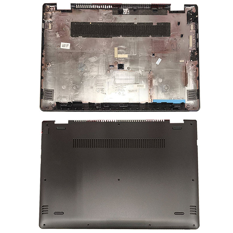 DURAFORCE For Lenovo Flex 4-14 Flex 4-1470 4-1480 Bottom Case Base Cover AP1JE000800 Black