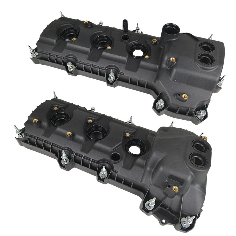 DURAFORCE 2Pcs For 2011-2019 Ford F-150 Lincoln Continental 3.5L 3.7L Valve Cover W/Gasket