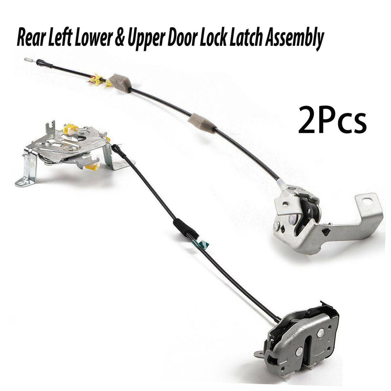 Rear Left Lower Upper Door Lock Latch Assembly for Ford F150 1997 2003