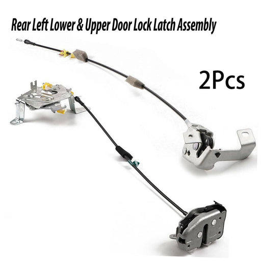 DURAFORCE Rear Left Lower Upper Door Lock Latch Assembly for Ford F150 1997 2003
