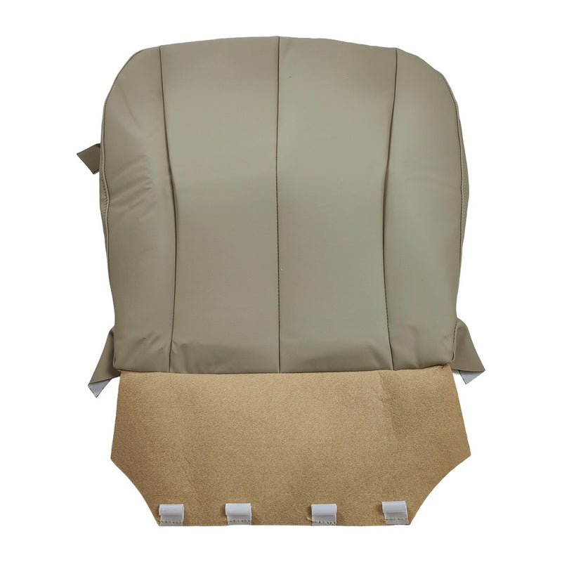 DURAFORCE For 2007-2011 Toyota Camry Driver Side Bottom Replacement Leather Seat Cover Tan