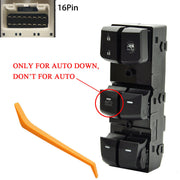 DURAFORCE Left Driver Master Door Window Switch 93570-3x000 For Hyundai Elantra 2011-2015