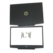DURAFORCE For HP Pavilion 15-CX Series Top LCD Back Cover & Bezel Hinges L20313-001 Black