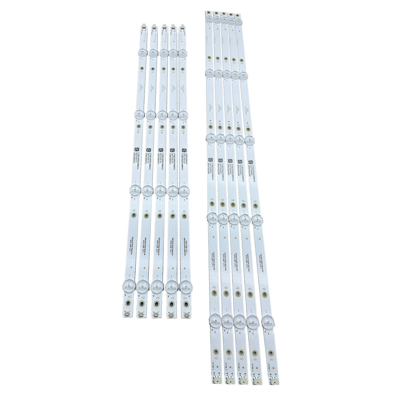 LB55135 V0 LED Strips 10Pcs for INSIGNIA NS 55DF710NA21 NS 55DF710NA19