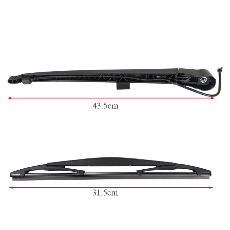 DURAFORCE Rear Wiper Arm with Blade For 07-13 GM Escalade Suburban Tahoe Yukon XL 15277756