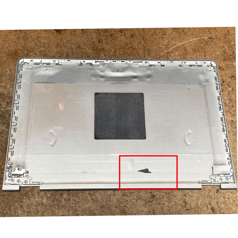 DURAFORCE 924501 001 Silver LCD Back Cover Top Lid US for HP Pavilion 15 BR 15 BR001LA