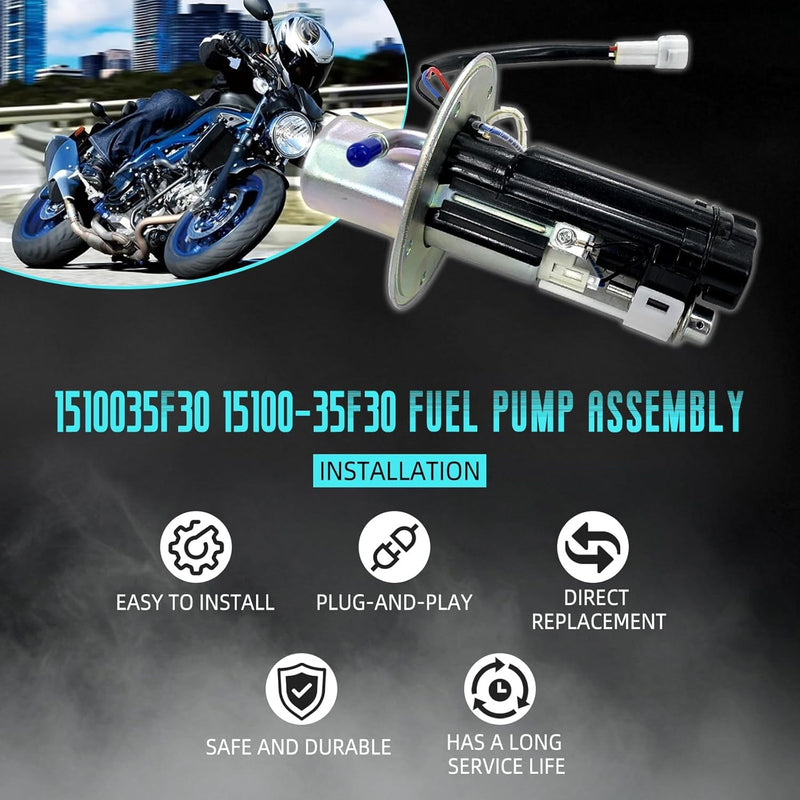DURAFORCE Fuel Pump Assembly For 2003 2004 Suzuki GSXR1000 SV650 SV1000