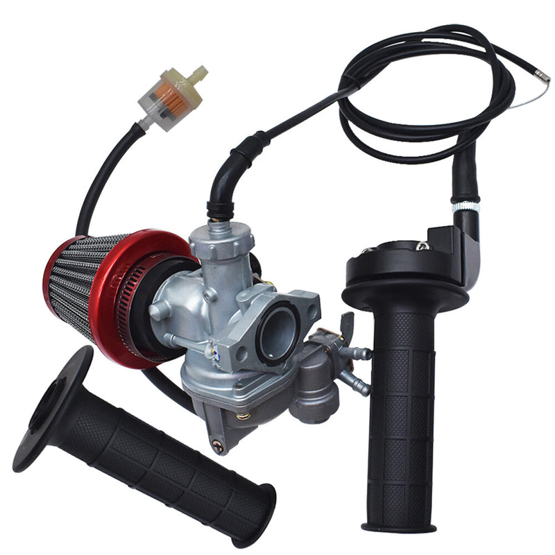 DURAFORCE Carburetor & Throttle Cable, Handle Bar, Air Filter Fit For Honda CT90 CT110 USA