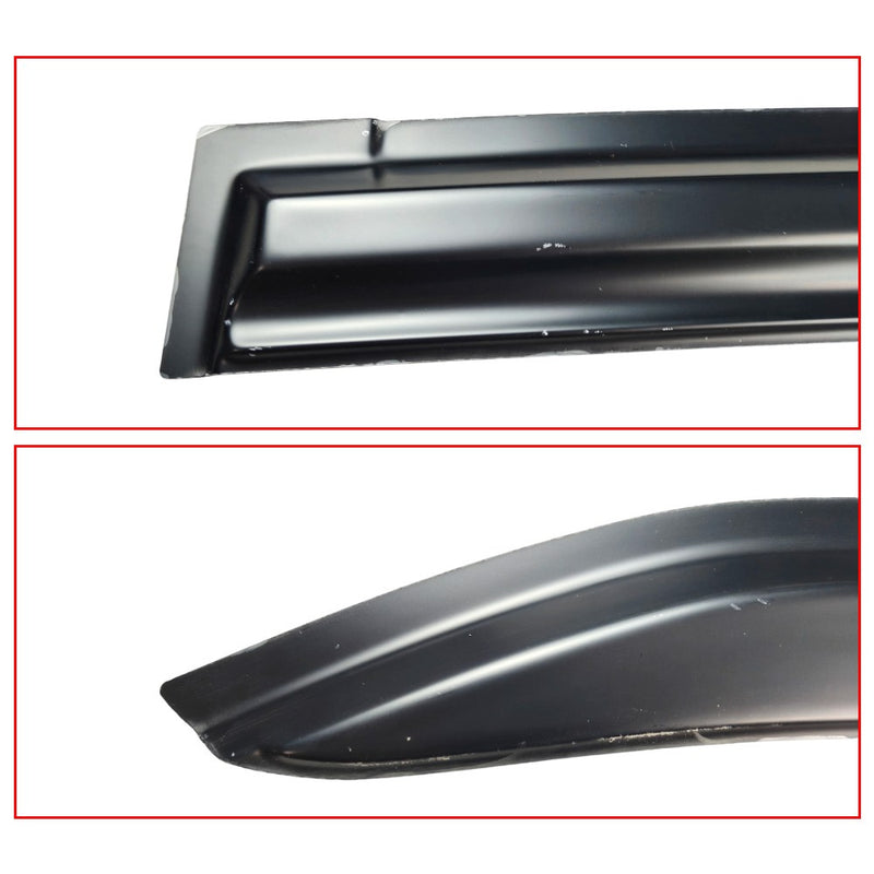 DURAFORCE For 2014-2018 2019 Toyota Corolla Smoke Window Visor Sun Rain Guards Vent Shade