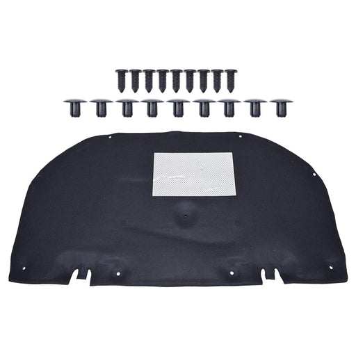 DURAFORCE For Toyota Camry 2018-2022 Cotton Hood Engine Sound Heat Insulation Pad Black