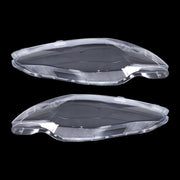 DURAFORCE Pair Front Headlamp Headlight Lens Cover Shell Clear For Jaguar XJ XJL 2010-2019
