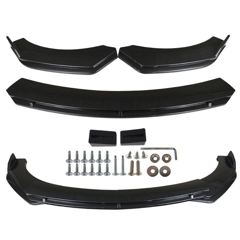 DURAFORCE Carbon Fiber Front Bumper Lip Splitter Spoiler Body Kit For Nissan 370Z 350Z
