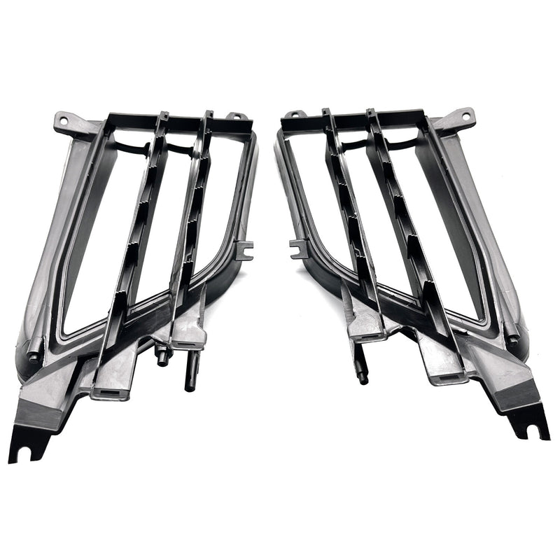 DURAFORCE 2Pcs Left & Right Front Air Shutter Active Grille For 2016-20 21 Tesla Model S