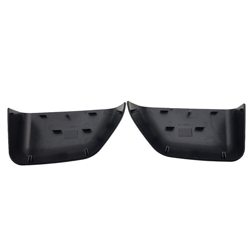 DURAFORCE Black Mirror Cover Cap Set LH & RH For 2017-2022 Ford Super Duty F250 F350 F450