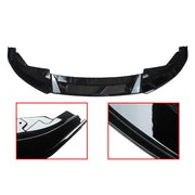 DURAFORCE FOR 21-25 BMW G26 M440i i4 M50 GRAN COUPE 3D STYLE GLOSS BLACK FRONT BUMPER LIP