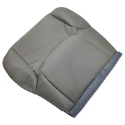 DURAFORCE For 2005-2021 Nissan Frontier Driver Bottom Perforated Leather Seat Cover Gray