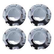 DURAFORCE New Chrome ABS Center Caps 4PCS for Chevy Suburban 2007-2014 for 7.2" Diameter