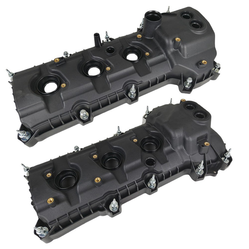 DURAFORCE 2Pcs For 2011-2019 Ford F-150 Lincoln Continental 3.5L 3.7L Valve Cover W/Gasket