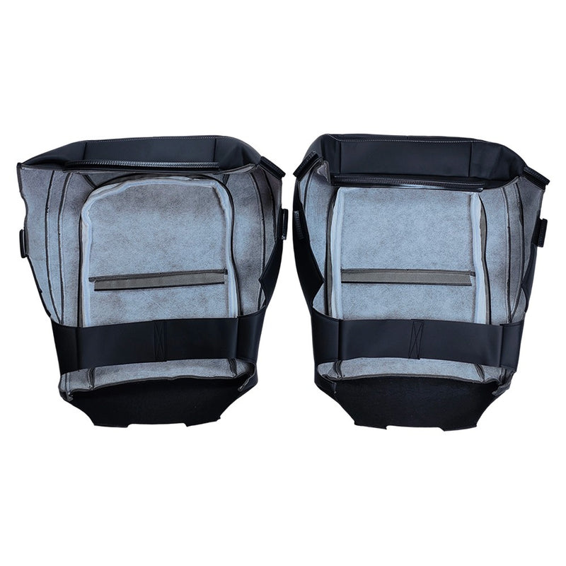 DURAFORCE Driver & Passenger Bottoms Leather Cover For 2015 2016 - 2022 GMC Canyon SLT