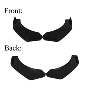 DURAFORCE For Chrysler 300C SRT Glossy Black Front Bumper Lip Spoiler Splitter Body Kit