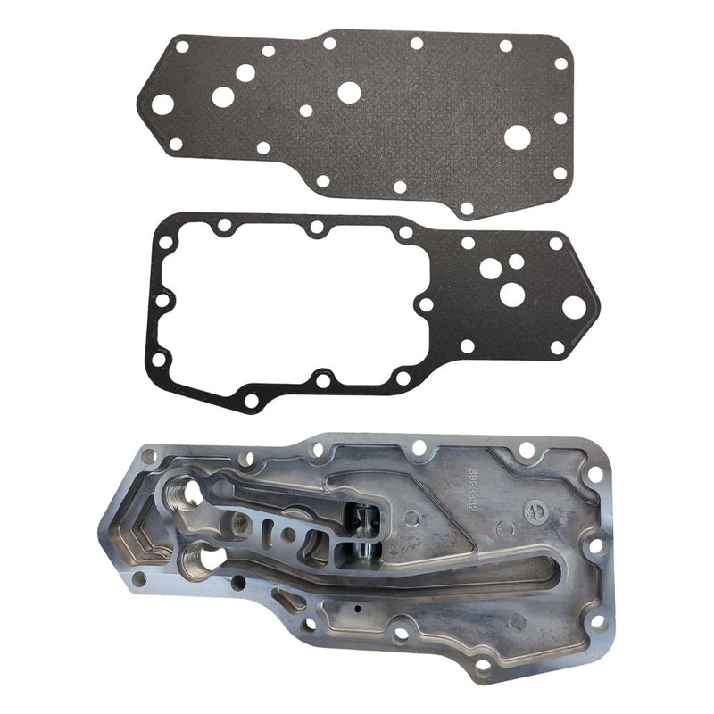 DURAFORCE 3284170 Cover of Lub Oil Cooler for Cummins B3 9L 5 9L 4B 4BT 4BTA 6B 6BT 6BTA