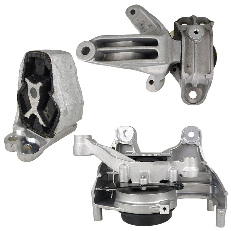 DURAFORCE 3 Pcs FOR NISSAN ROGUE 1.5L 2021 2022 2023 2024 ENGINE MOTOR MOUNT NEW